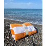 Strandhanddoek elastiek band | Sand