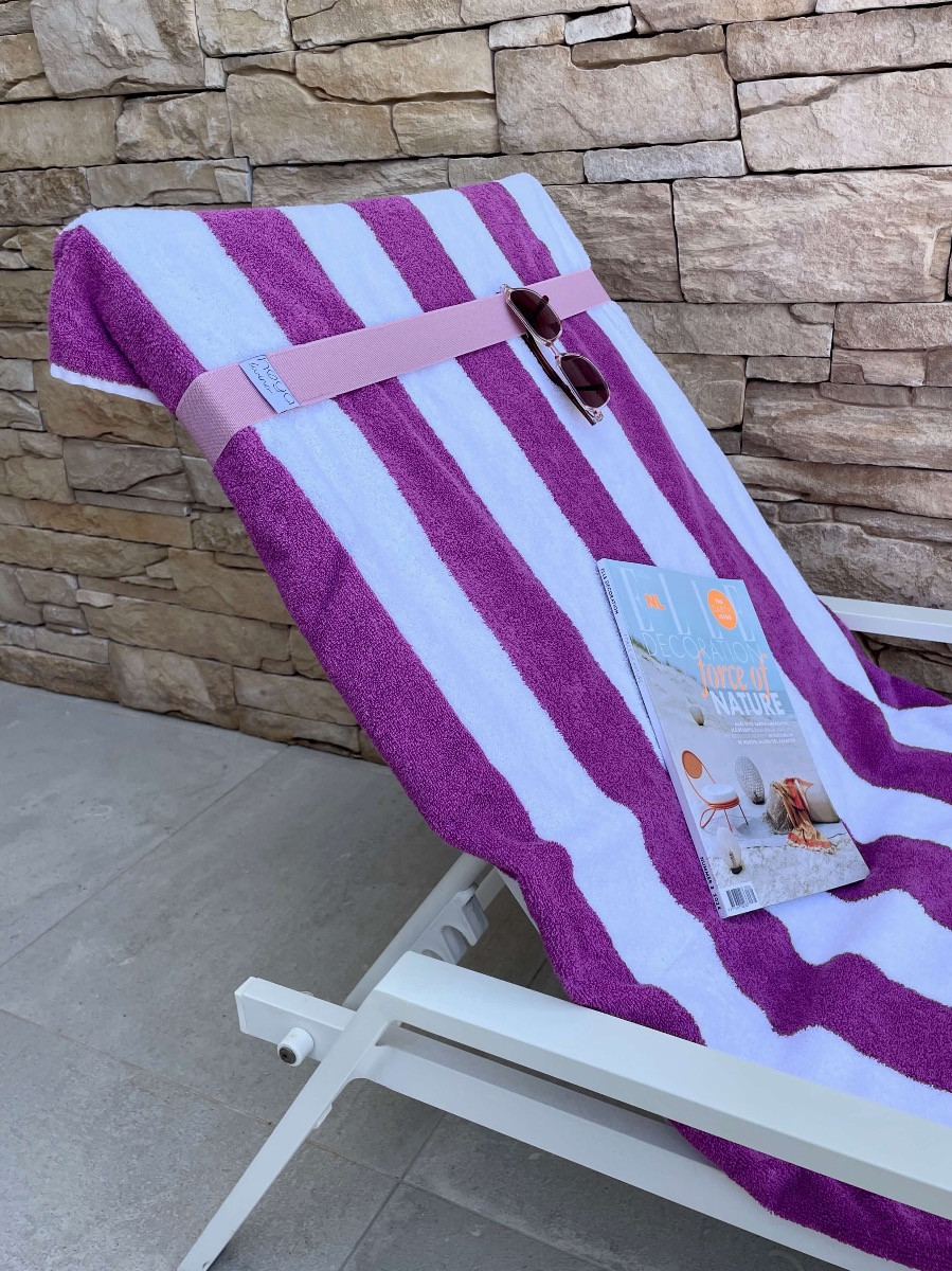 Strandhanddoek elastiek band | Sand