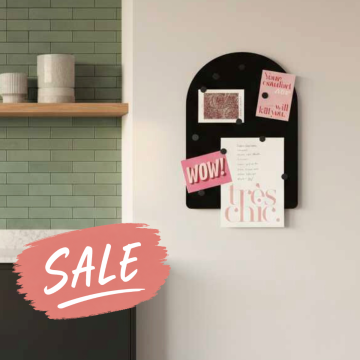 Magneetbord ROMY | 50x35cm Zwart