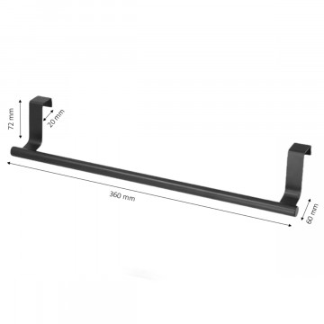VALIE Zwart | 36 cm