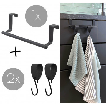 VALI  | + 2 x leren S-haak hanger